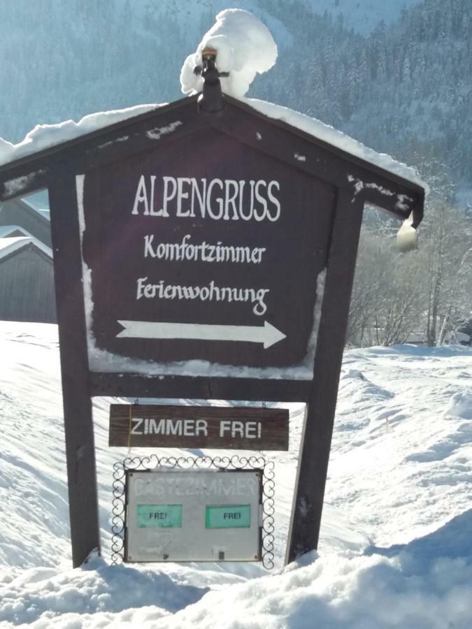 Pension Alpengruss Heiterwang Kültér fotó